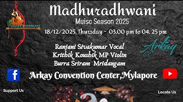 Madhuradhwani Ranjani Sivakumar Vocal
