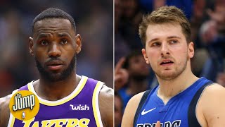 Luka Doncic joined a club only LeBron was in, showing anything is possible in the NBA | The Jump