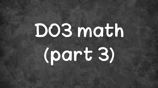 D03 ACT (Math) Exam part 3