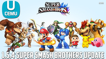 Cemu 1.5.4 | Super Smash Brothers | low fps with settings [ Update ]