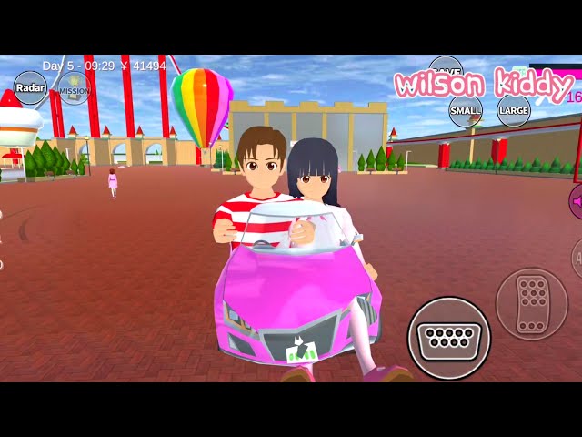 Yuta dan Mio Jadi Raksasa Naik Mobil Dikejar Polisi 🤣😂 | Sakura Simulator | Game Wilson Kiddy class=