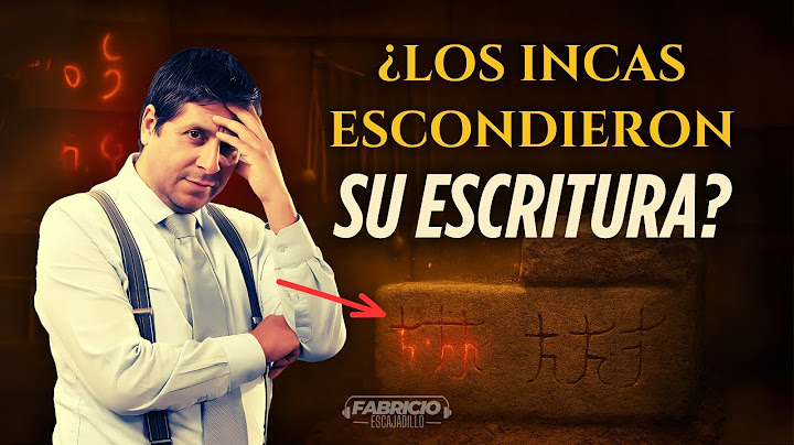 5 Proofs That the Incas DID Have Writing... AND THEY BANNED IT! | Fabricio Escajadillo