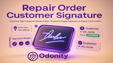 Odoo Repair Order Customer Signature | Digital Customer Sign & Approve Repair Orders in Odoo #odoo