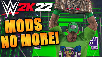 WWE 2K22 Patch 1.10 Details | PC Mods in Trouble!