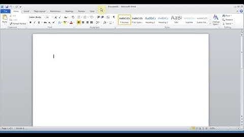 Hindi Microsoft Word pt 1 (Enter, Edit, Backspace, Save, Print)