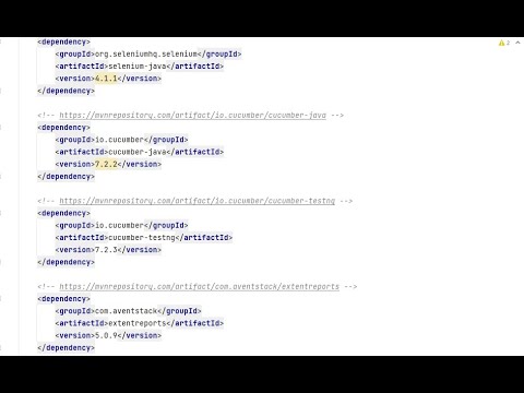 My first UI automation project with java, Selenium, TestNG, BDD / E ...
