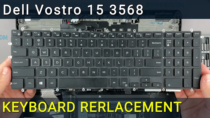 Dell Vostro 15 3568 Keyboard Replacement | Step‑by‑Step DIY Guide