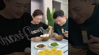 Funny Husband and Wife Yummy Food Eating Challenge 🍲🍲😋😋🤣🤣 Ep 106