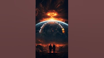 The Race to Destroy the World ☢️🔥 How Fear Almost Ended Humanity #sehar #shorts