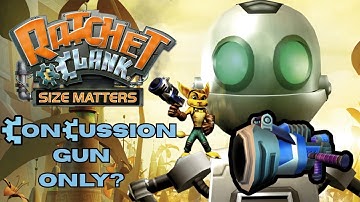 Can You Beat Ratchet & Clank Size Matters With ONLY The Concussion Gun?