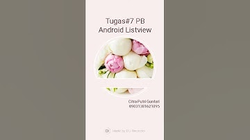 Tugas#7 Android Listview