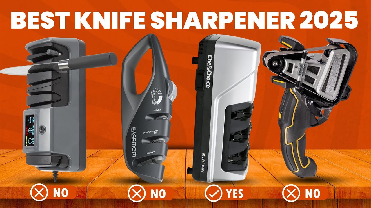 Best Knife Sharpeners in 2025 - (Tested & Ranked) - YouTube
