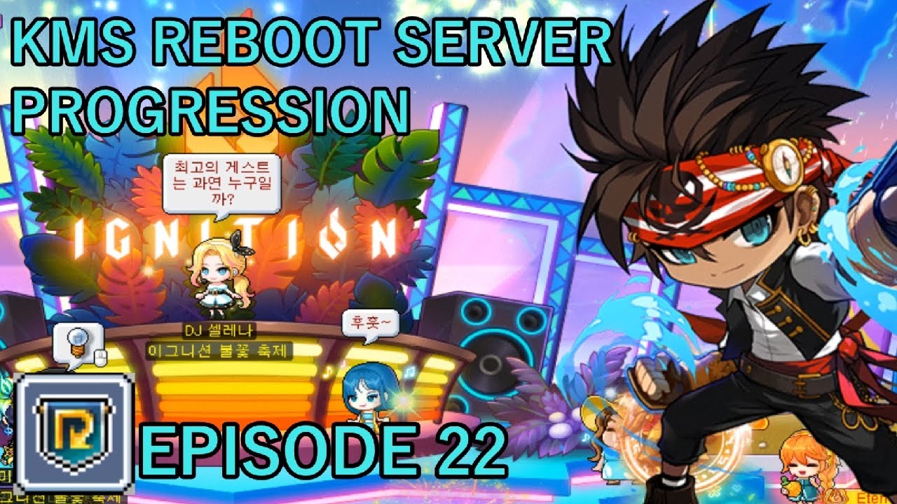 IGNITION UPDATE!! 2nd Main Hyper Burn! Korean MapleStory Reboot