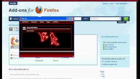 FireFox theme tutorial