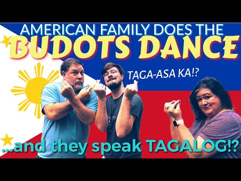 American Family dances the BUDOTS (Tagalog Only)| laugh trip | @Puting Pinoy