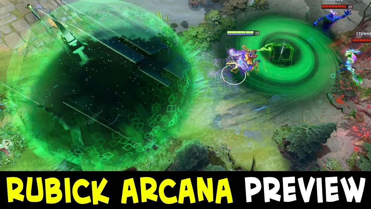 Rubick Arcana Preview Best Arcana In Dota Youtube