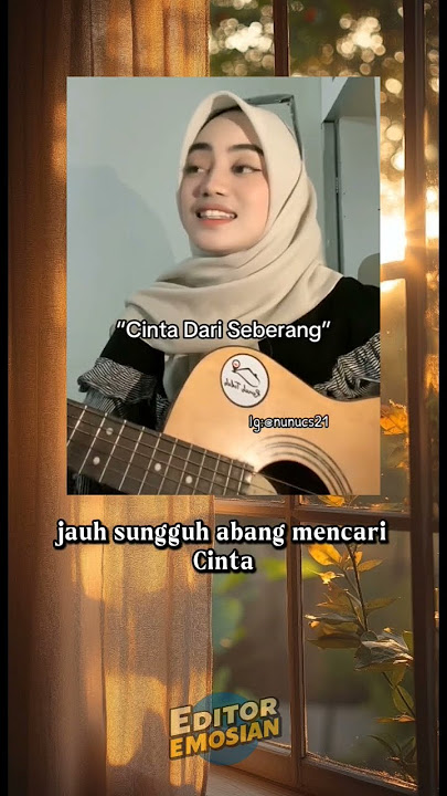 cinta dari seberang (cover nunu) #shorts #cover #yayanadila