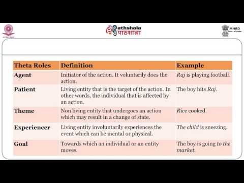 Predicate and Argument Structures (ENG)
