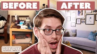 Keith & Becky’s $3,000 Junk Room Makeover • Try DIY image