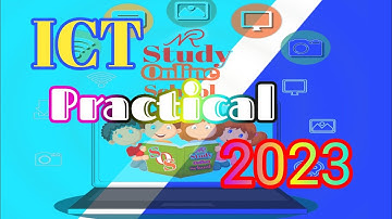 SSC ICT Practical 2023 / এস এস সি আই সি টি প্রাকটিকাল ২০২৩ / Study Online School (SOS).