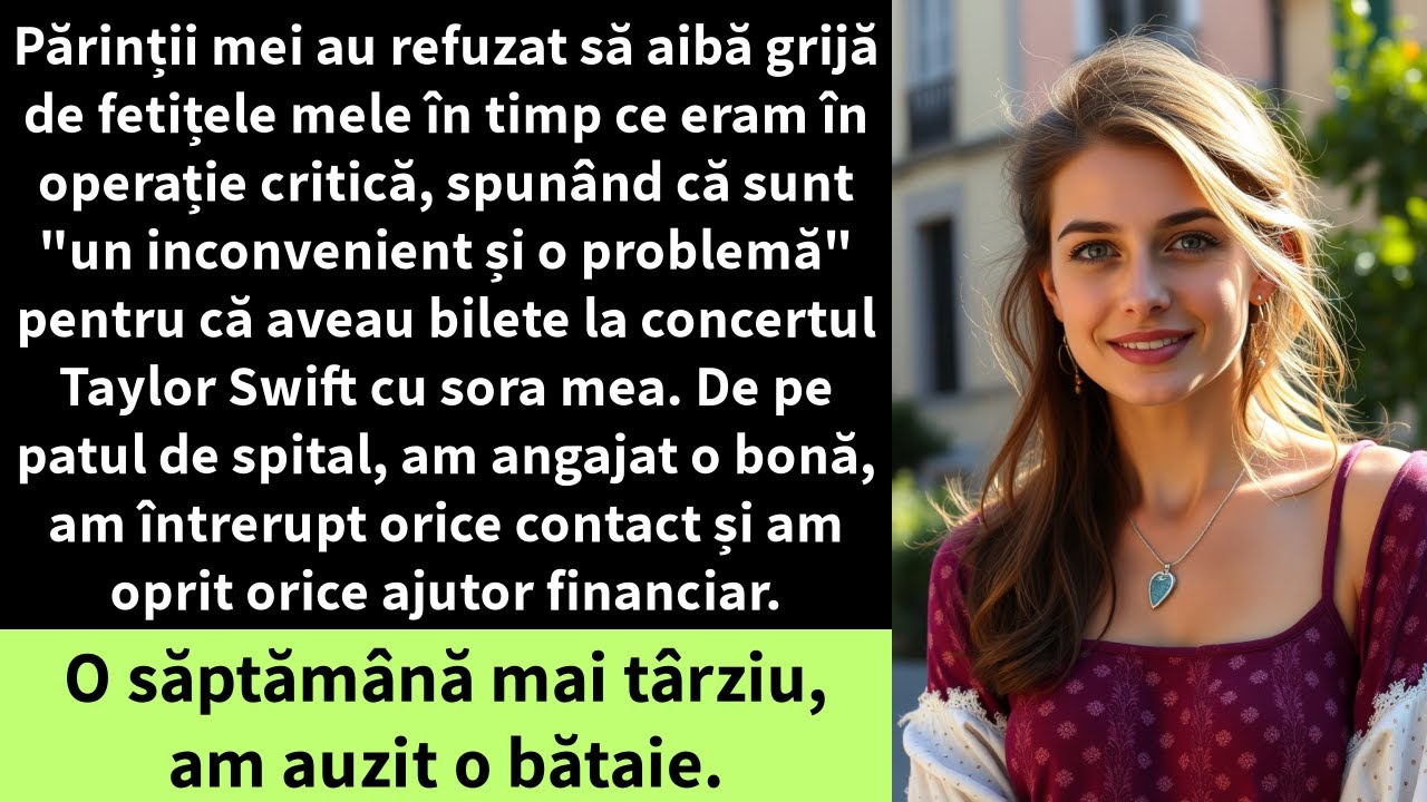 Părinții mei au refuzat să aibă grijă de fetițele mele în timp ce eram în operație critică,