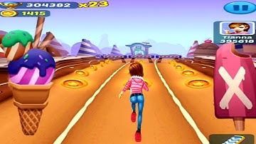 Subway Princess Runner Game - CANDYLAND Scene Run | Android/iOS Gameplay HD