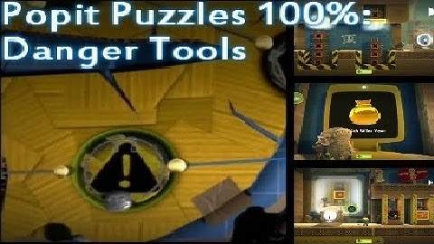 Little Big Planet 3 100% Prize Bubbles - Popit Puzzles 3 Danger Tools