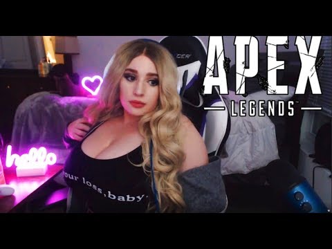 Apex Streamer ALMOST NIPSLIP- Apex Legend Funny Fails and WTF Moments!