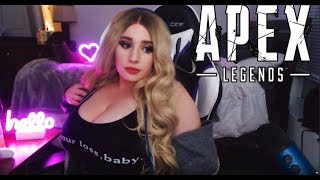 Apex Streamer ALMOST NIPSLIP-  Apex Legend Funny Fails and WTF Moments!
