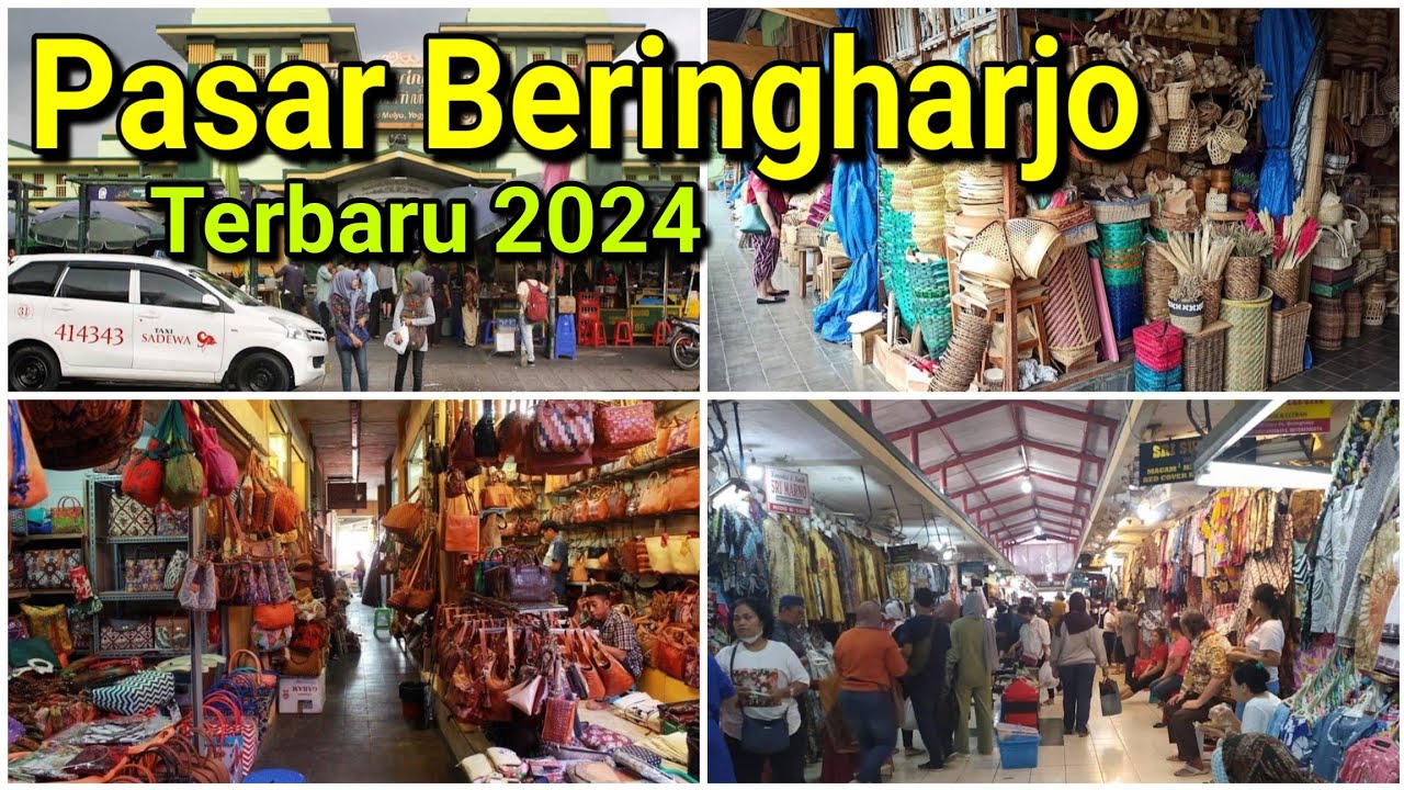 Pasar Beringharjo Malioboro Jogja Jalan jalan blusukan Pasar