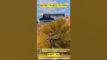 SECRET PLACE TO HIDE IN CODM☠️ #callofdutymobile #codmobile #shorts #codm