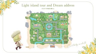 [ACNH] A walk on a tranquil island surrounded by nature & Dream address｜Island tour & Dream address