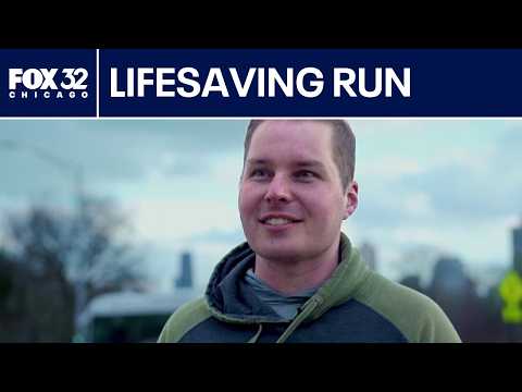 Lurie Children's saved his life. Now he's running to give back