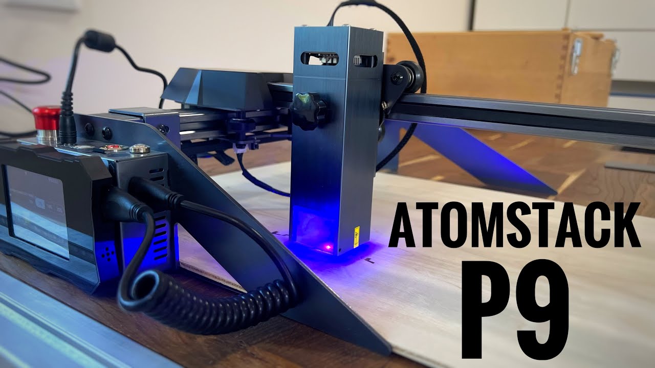 Atomstack P9 M50 Mini | Personal Review & Experience. - YouTube
