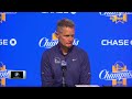 Steve Kerr Postgame Interview | Golden State Warriors lose to Denver Nuggets 128-123