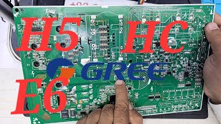Gree DC Inverter AC Outdoor PCB Repair - H5, HC, aur E6 Error ka hal