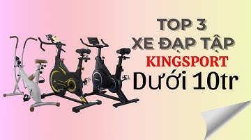 Top 3 Xe đạp tập Kingsport dưới 10tr  đáng mua . BK-5804, E-02, BK-105