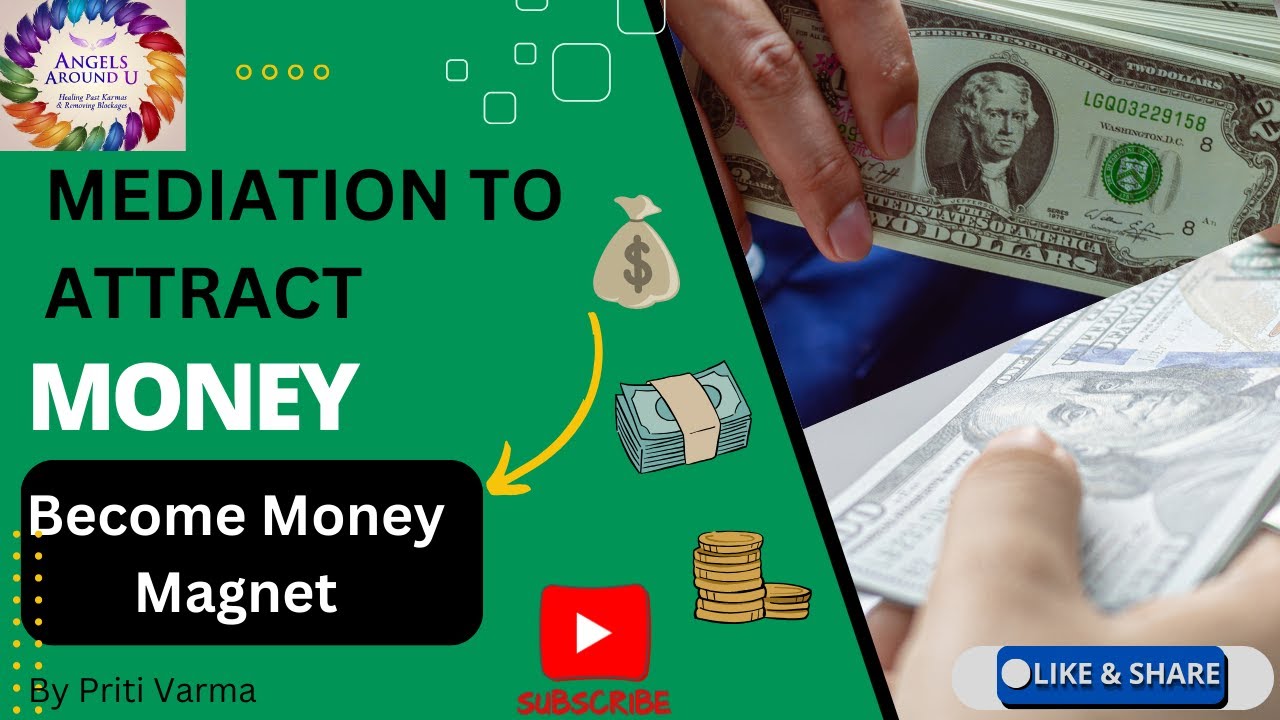 Money Magnet Meditation | Manifest Money | Hypnotherapy Hypnosis to ...