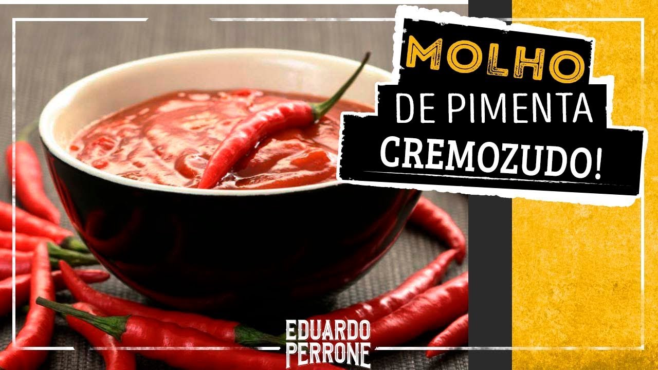Molho De Pimenta Cremoso dos BUTECOS + FAMOSOS de SP e caseiro