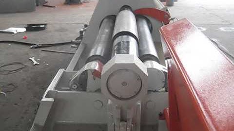 Krrass best quality PLC control 4 rollers rolling machine video