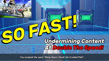 New Relay Quest Undermines Content... At DOUBLE The Speed! | PSO2:NGS