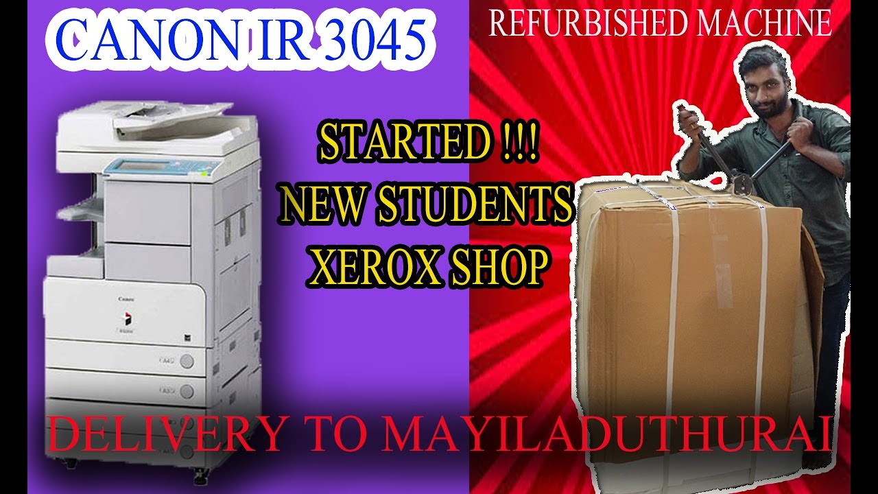 STUDENT XEROX SHOP CANON MACHINE XEROX MACHINE CANON IR 3045 student-xerox-shop-canon-machine-xerox-machine-canon-ir-3045