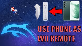 HOW TO USE PHONE AS WII REMOTE DOLPHIN (2022) screenshot 5