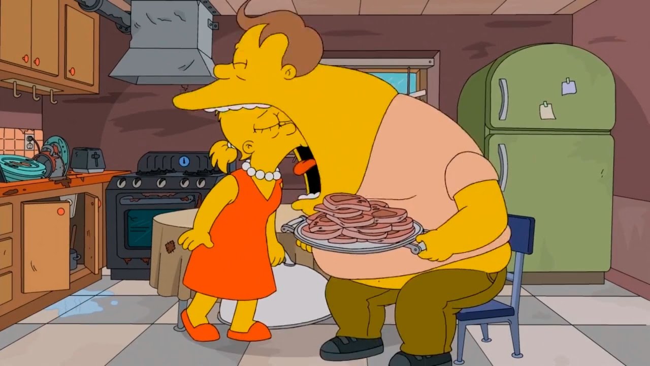 the simpsons lisa fat.
