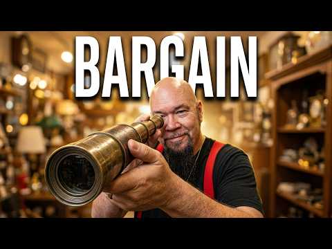 Flea Market and Antique Shop Bargain Hunting