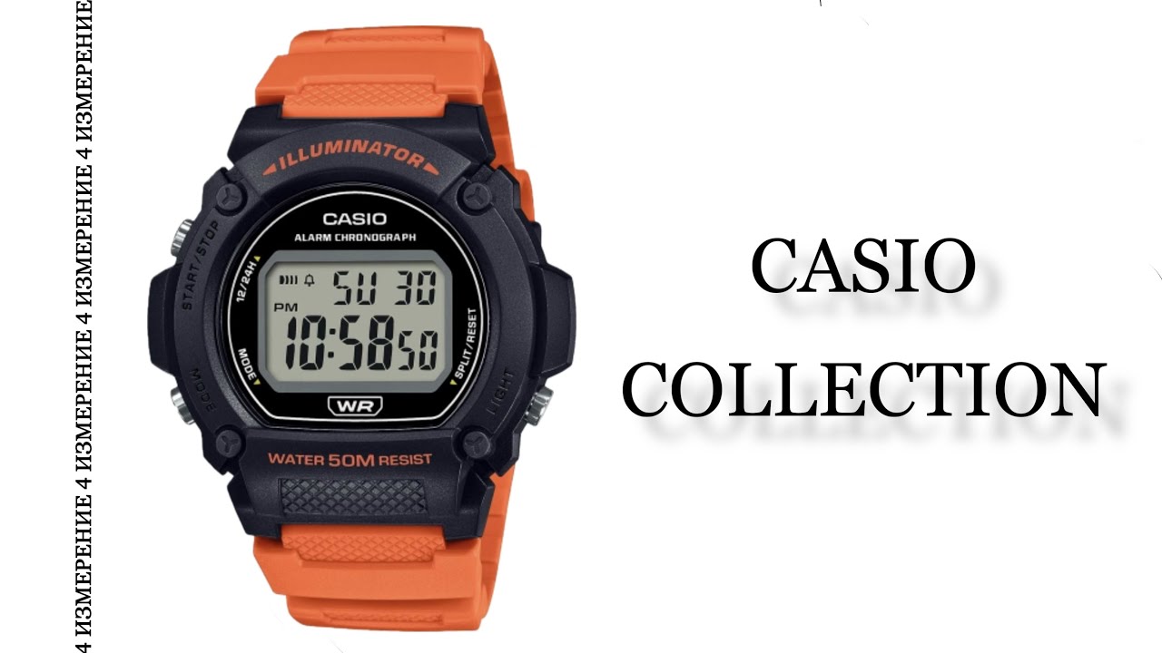 Casio Collection W-219H-4AVEF | Helveti.cz