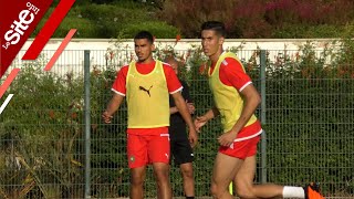 في أجواء إيجابية.. المنتخب المغربي يجري حصة تدريبية قبل مواجهة الرأس الأخضر