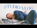 🎨 studio vlog 39. shop update🌸, lots of packing, drawing, dog walks, seeking inspo outside 🌱🌞✨