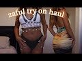summer zaful clothing try on haul + unboxing review