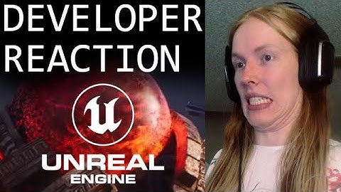 Game Developer Reacts to Unreal Engine 5 Early Access Preview